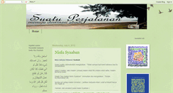 Desktop Screenshot of nasa-suatuperjalanan.blogspot.com