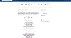 Desktop Screenshot of beelengeujinwedding.blogspot.com