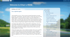 Desktop Screenshot of nicetoethanworld.blogspot.com
