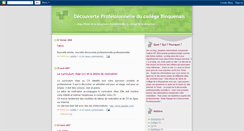 Desktop Screenshot of decouverte-pro.blogspot.com