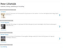 Tablet Screenshot of peterlilliehook.blogspot.com