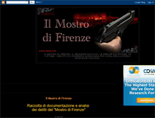 Tablet Screenshot of mostro-di-firenze.blogspot.com