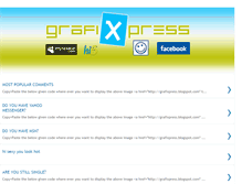 Tablet Screenshot of grafixpress.blogspot.com