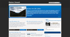 Desktop Screenshot of kalumumesh.blogspot.com