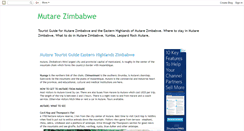 Desktop Screenshot of mutarezimbabwe.blogspot.com