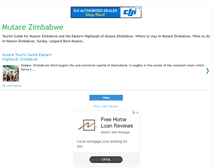 Tablet Screenshot of mutarezimbabwe.blogspot.com