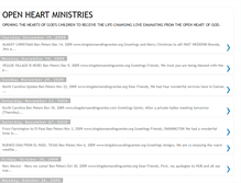 Tablet Screenshot of openheartministries.blogspot.com