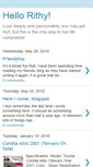 Mobile Screenshot of hellorithy.blogspot.com