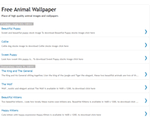 Tablet Screenshot of animal-images.blogspot.com