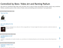 Tablet Screenshot of controlledbybees.blogspot.com