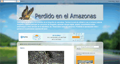 Desktop Screenshot of perdidoenelamazonas.blogspot.com