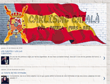 Tablet Screenshot of carlismecatala.blogspot.com