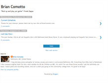 Tablet Screenshot of briancomotto.blogspot.com