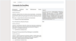Desktop Screenshot of farmasi-id.blogspot.com