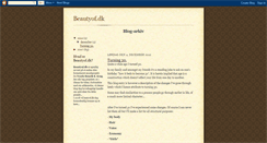 Desktop Screenshot of beautyofdk.blogspot.com