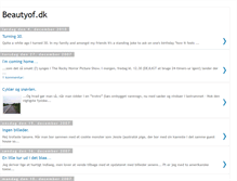 Tablet Screenshot of beautyofdk.blogspot.com