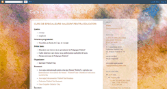 Desktop Screenshot of curs-waldorf-cluj.blogspot.com