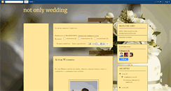 Desktop Screenshot of notonlywedding.blogspot.com