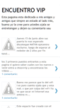 Mobile Screenshot of encuentrovip.blogspot.com