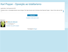 Tablet Screenshot of kpoposicaoaototalitarismo.blogspot.com
