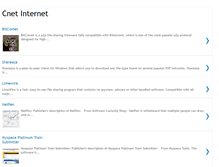 Tablet Screenshot of cnetinternet.blogspot.com