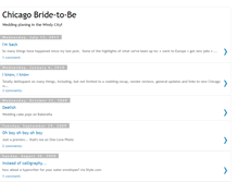 Tablet Screenshot of chicagobridetobe.blogspot.com