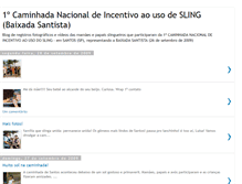 Tablet Screenshot of caminhadasling.blogspot.com