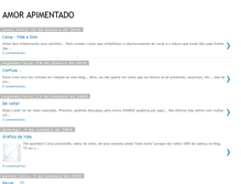 Tablet Screenshot of amorapimentado.blogspot.com