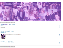 Tablet Screenshot of music-disney-randomness.blogspot.com