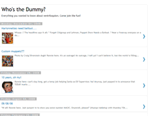 Tablet Screenshot of dummiesanonymous.blogspot.com