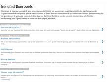Tablet Screenshot of ironclad-boerboels.blogspot.com