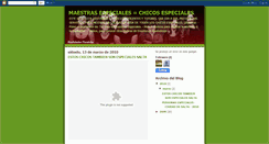 Desktop Screenshot of docespeciales.blogspot.com