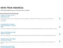 Tablet Screenshot of newsofindonesia.blogspot.com