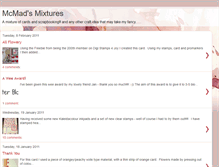 Tablet Screenshot of mcmadsmixtures.blogspot.com