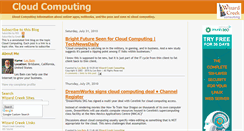 Desktop Screenshot of cloud-computing-info.blogspot.com