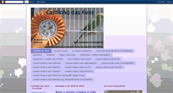 Desktop Screenshot of cantinhodasaves.blogspot.com