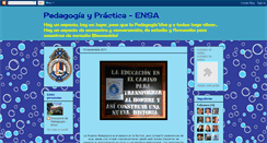 Desktop Screenshot of pedagogiavivaensa.blogspot.com