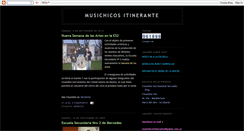 Desktop Screenshot of musichicositinerante.blogspot.com