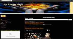 Desktop Screenshot of magomarco-porartedemagia.blogspot.com