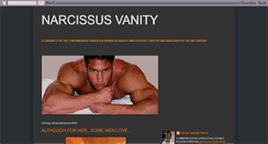 Desktop Screenshot of narcissusvanity.blogspot.com