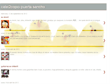 Tablet Screenshot of calei2copiopuertasancho.blogspot.com