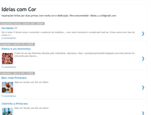Tablet Screenshot of ideias-com-cor.blogspot.com