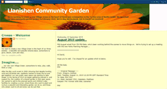 Desktop Screenshot of llanishencommunitygarden.blogspot.com