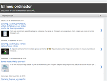 Tablet Screenshot of elmeuordinador.blogspot.com