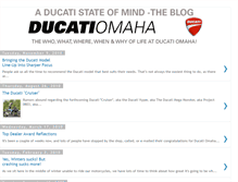 Tablet Screenshot of ducatiomaha.blogspot.com