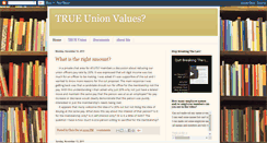 Desktop Screenshot of betrueunion.blogspot.com