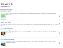 Tablet Screenshot of info-daerah-jateng.blogspot.com