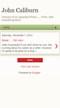 Mobile Screenshot of johncaliburn.blogspot.com