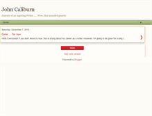 Tablet Screenshot of johncaliburn.blogspot.com