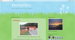 Desktop Screenshot of kiwifamiljen.blogspot.com